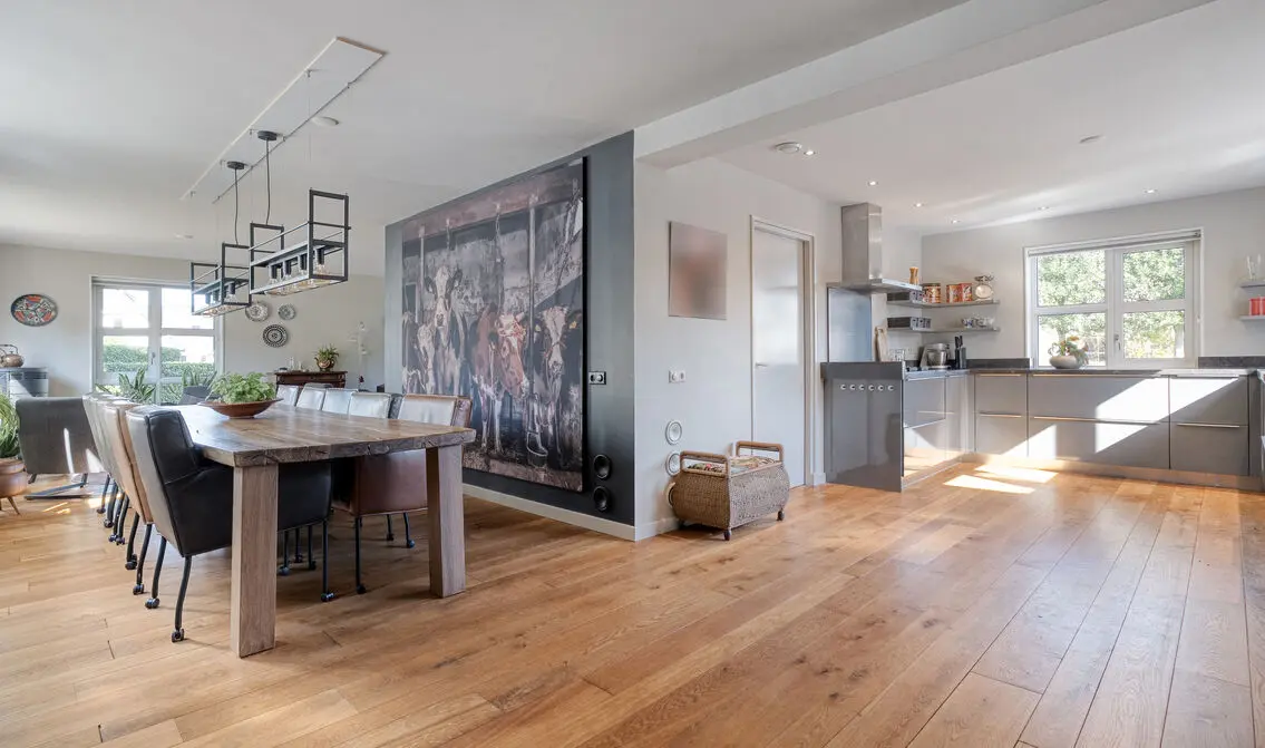 Eethoek met open keuken